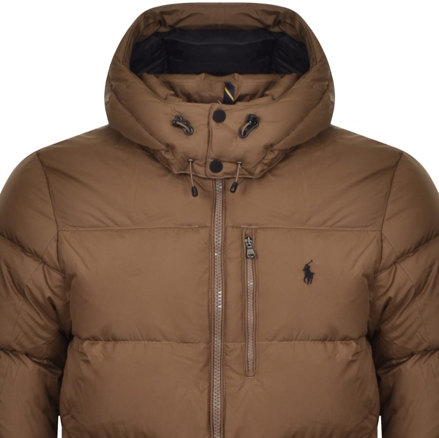 Alternative Image for ProductRalph Lauren Bomber Down Jacket Brown2